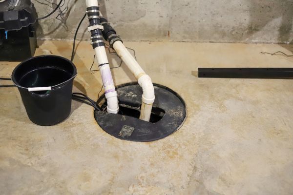 Interior Basement Drainage in Thousand Oaks